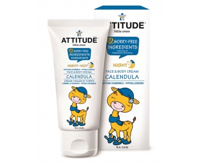 ATTITUDE 金盏花面部和身体护肤霜 75ml