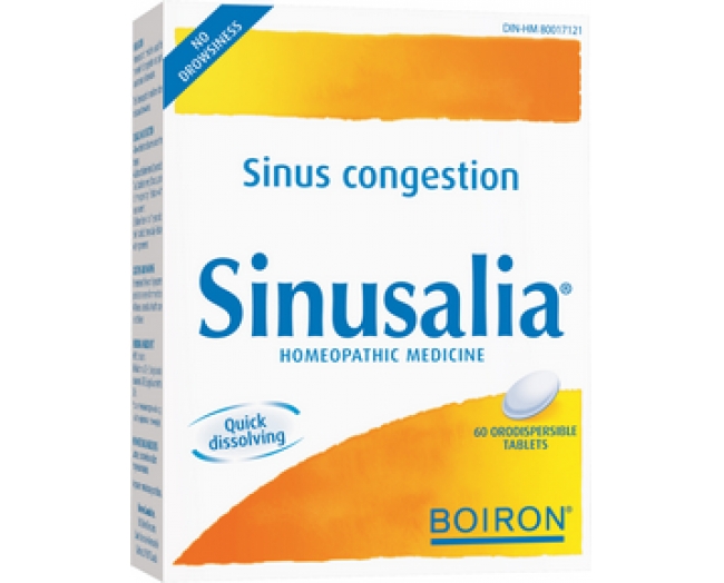 Boiron Sinusalia 缓解鼻窦炎症 60片