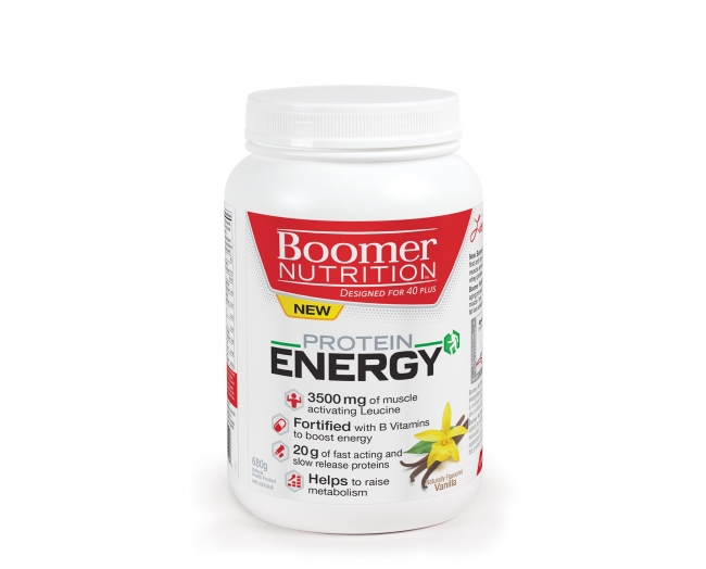 Boomer Nutrition蛋白质能量-香草 680g