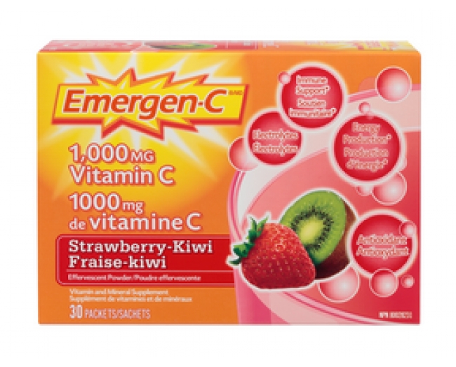 Emergen-C 草莓猕猴桃维生素C气泡饮料 30包/盒