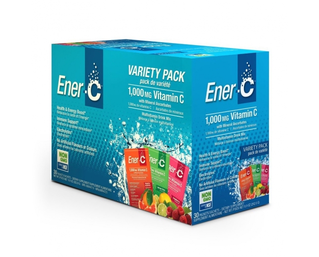 Ener-C 组合包装多种维生素泡腾饮料 10包×3/盒