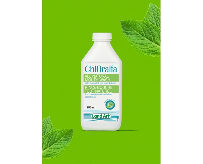 Land Art Chloralfa 全天然薄荷漱口水 350ml