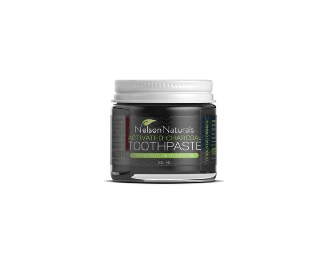 Nelson Naturals 活性炭美白牙膏60ml