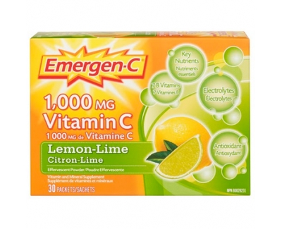 Emergen-C 柠檬青柠维生素C气泡饮料 30包/盒