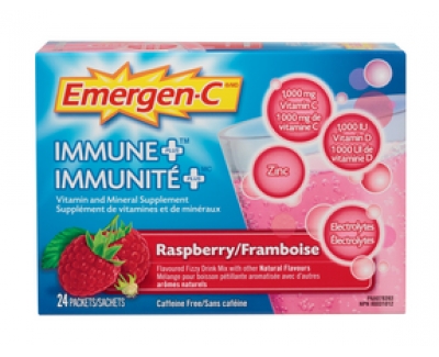 Emergen-C 免疫力+覆盆子气泡饮料 24包/盒