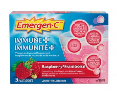 Emergen-C 免疫力+覆盆子气泡饮料 24包/盒