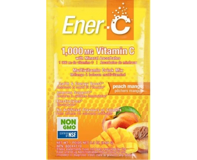 Ener-C 桃子芒果复合维生素泡腾饮料 30包/盒