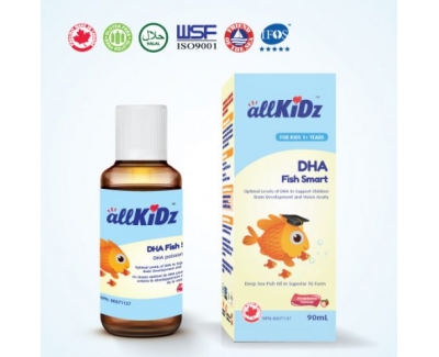 allKiDz DHA 聪明鱼油 90ml