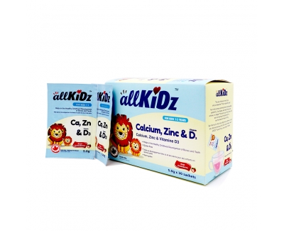 allKiDz 钙、锌和维生素D3混合饮料30×5g [1-3岁儿童]