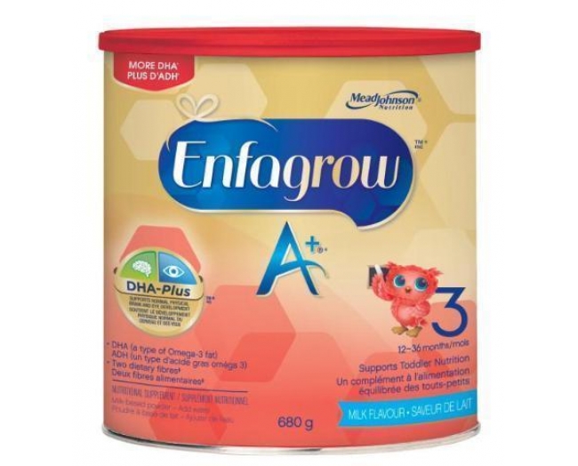 Enfagrow A+3 美赞臣幼儿营养饮料 牛奶味粉 680克