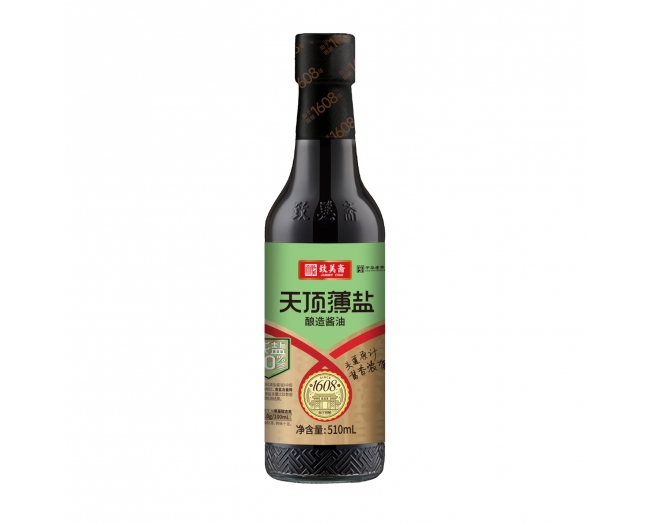 致美斋-天顶薄盐酿造酱油 510ml/瓶
